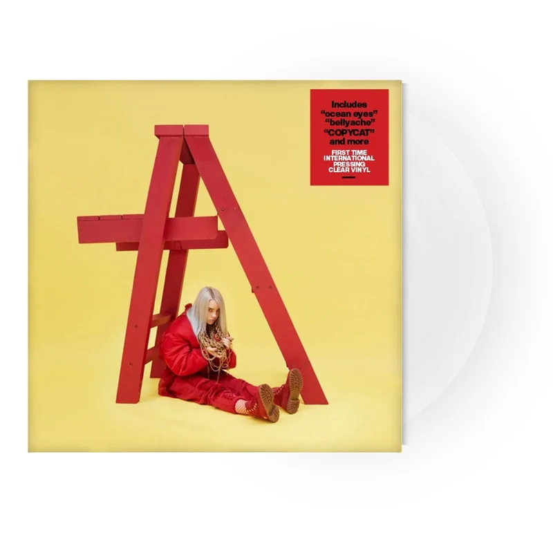 Billie Eilish don't smile at me - First Time International Pressing Clear Vinyl UK Vinyl LP