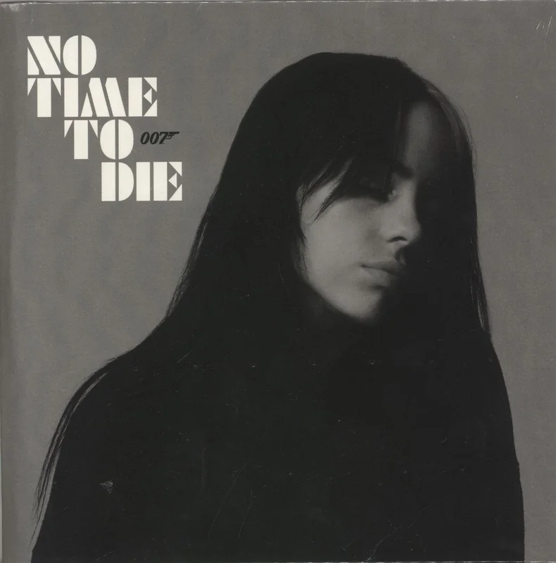Billie Eilish No Time To Die - Smoke Grey Vinyl - Sealed - Sleeve VG UK 7" vinyl