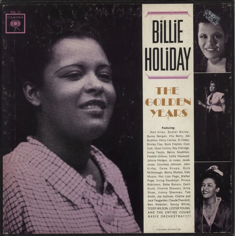 Billie Holiday The Golden Years - 2-eye US Vinyl box set