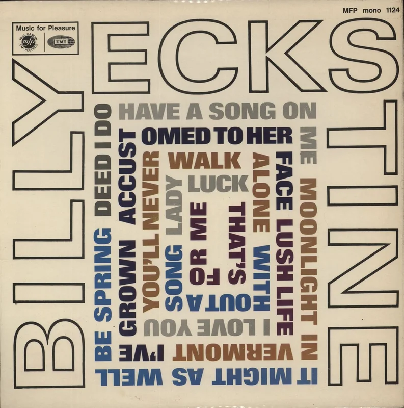 Billy Eckstine No Cover No Minimum UK Vinyl LP