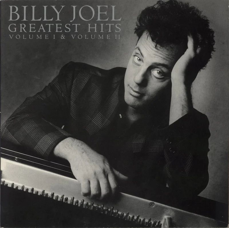 Billy Joel Greatest Hits Volume I & Volume II - red label UK 2-LP vinyl set