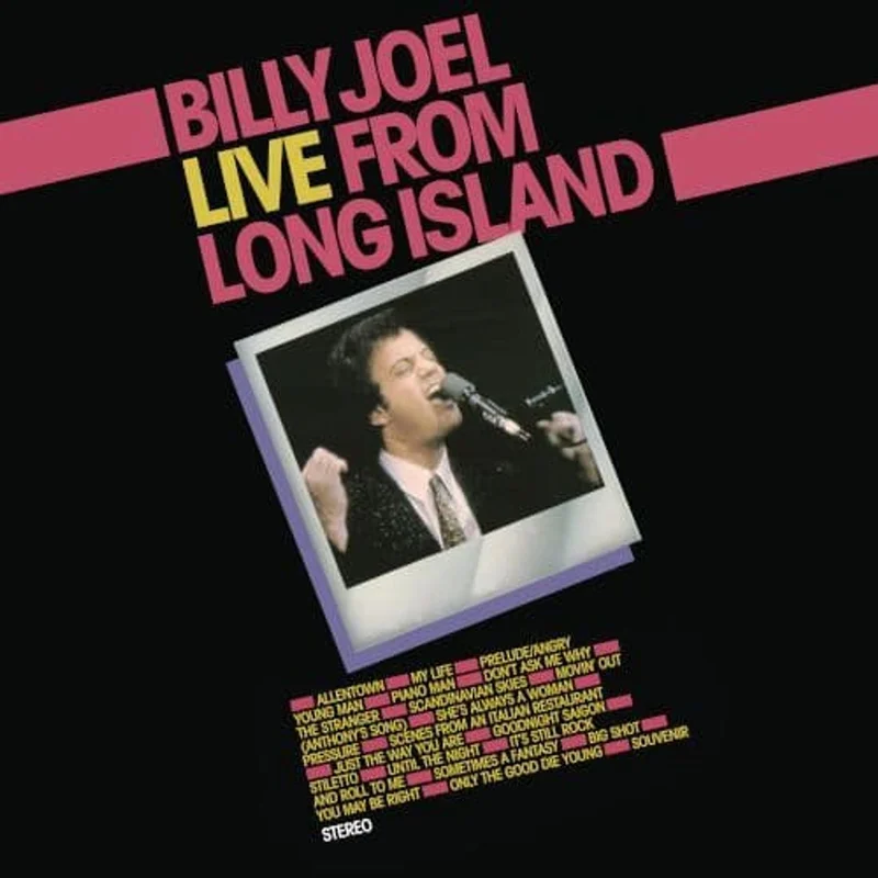 Billy Joel Live From Long Island - RSD Black Friday 2025 - Black Vinyl - Sealed UK 3-LP vinyl set