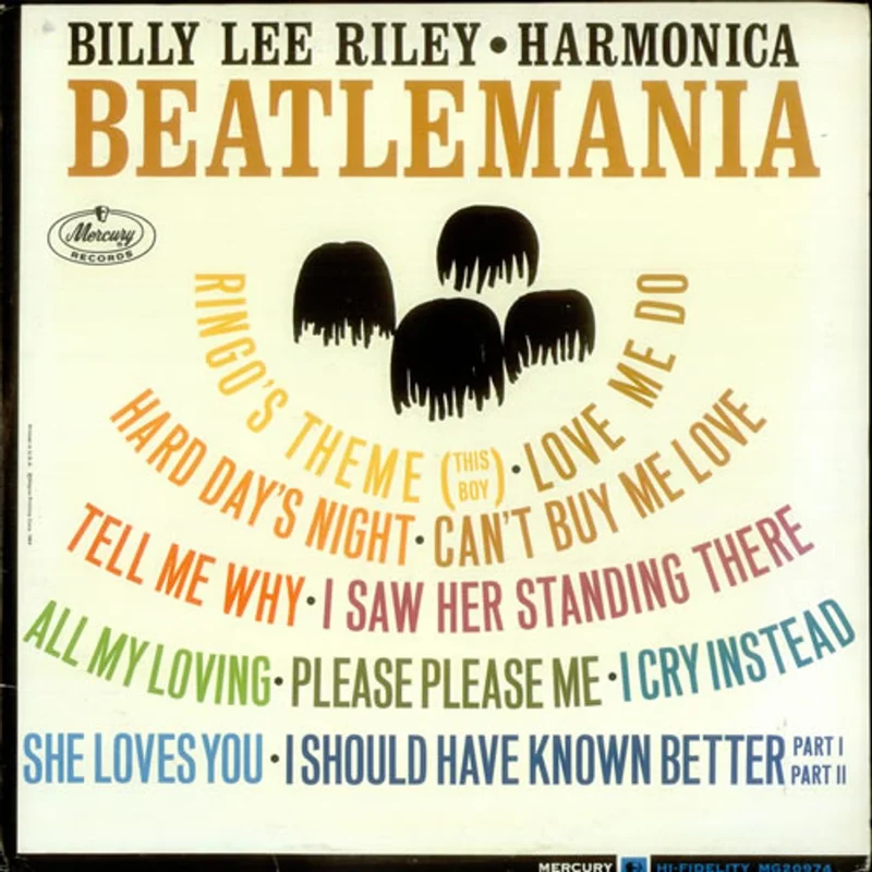 Billy Lee Riley Harmonica Beatlemania US Vinyl LP