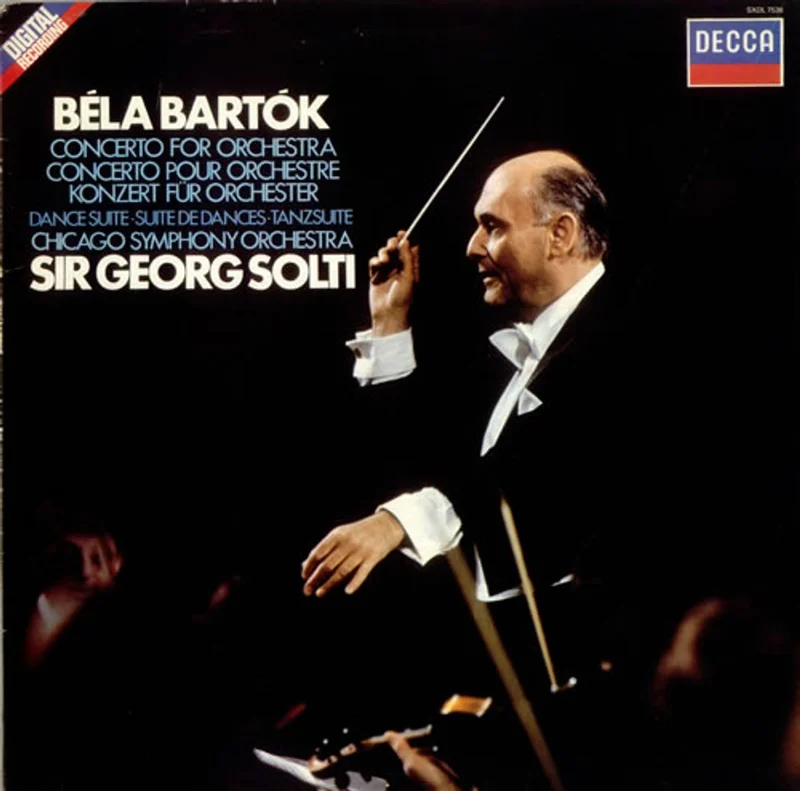 Bla Bartk Concerto for Orchestra & Dance Suite UK Vinyl LP