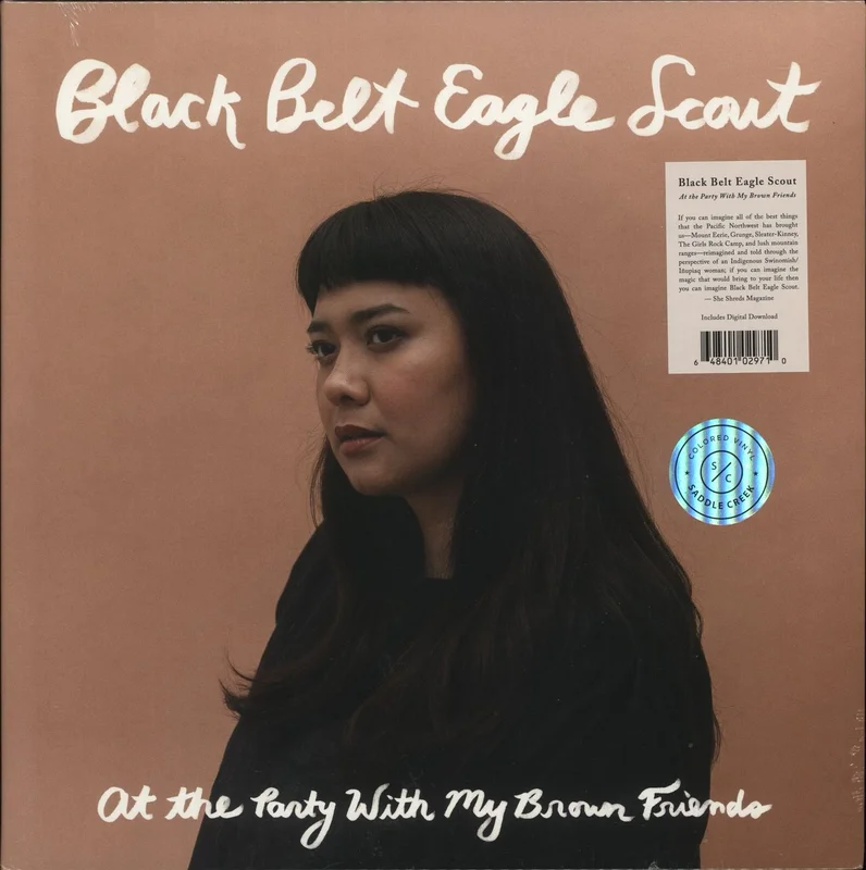 Black Belt Eagle Scout At The Party With My Brown Friends - 3 Colour Stripe Vinyl - Sealed US Vinyl LP