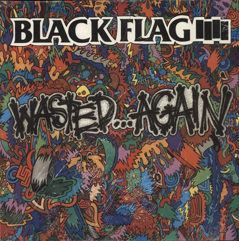 Black Flag Wasted...Again US Vinyl LP