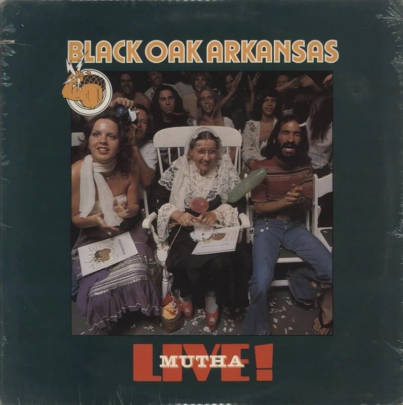 Black Oak Arkansas Live! Mutha US Vinyl LP