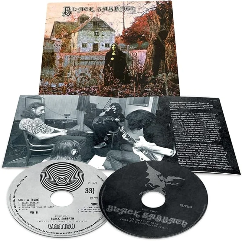 Black Sabbath Black Sabbath - Deluxe Edition - Double CD - Sealed UK 2-CD album set