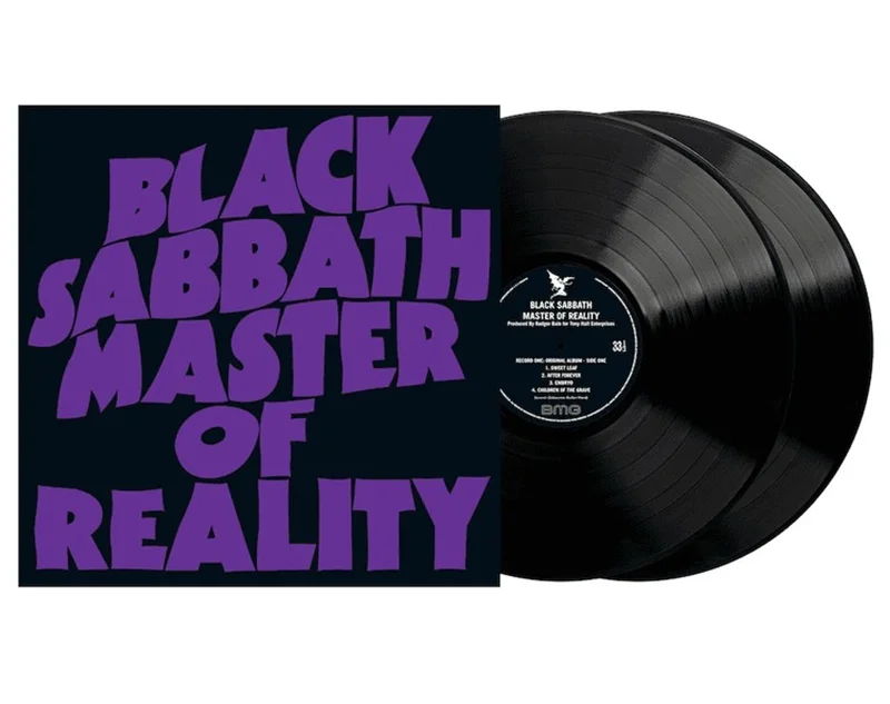 Black Sabbath Master Of Reality - Deluxe Edition - Black Vinyl - Sealed UK 2-LP vinyl set