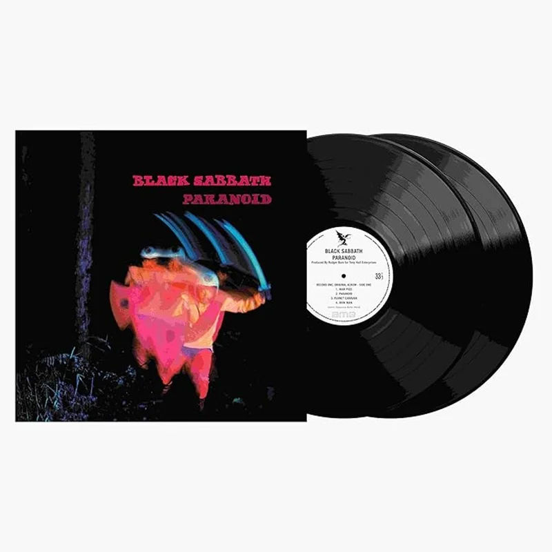 Black Sabbath Paranoid - Deluxe Edition - Black Vinyl - Sealed UK 2-LP vinyl set