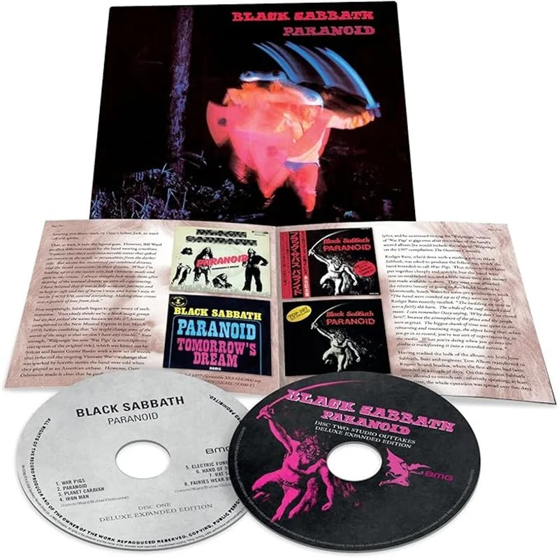 Black Sabbath Paranoid - Deluxe Edition - Double CD - Sealed UK 2-CD album set