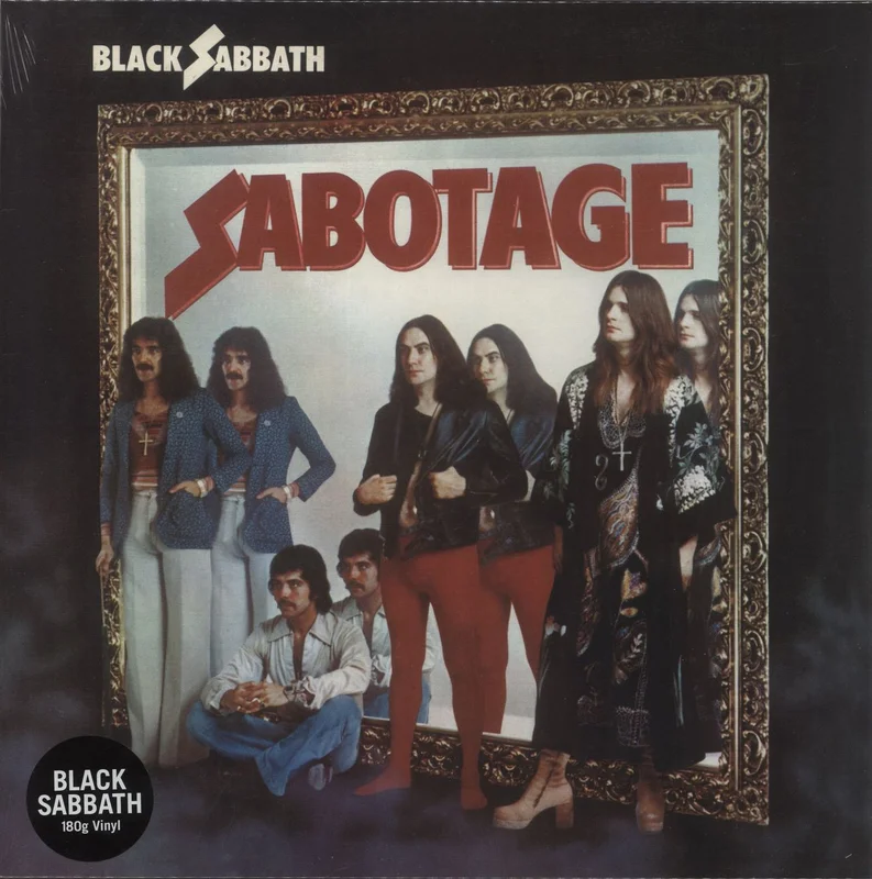 Black Sabbath Sabotage - 180 Gram Vinyl - Sealed UK Vinyl LP