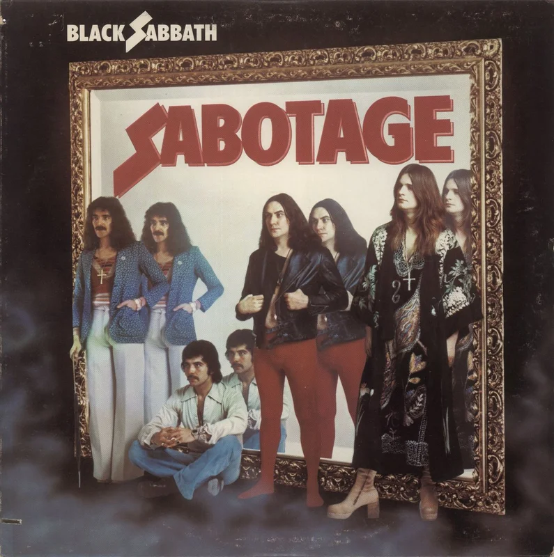 Black Sabbath Sabotage - VG US Vinyl LP