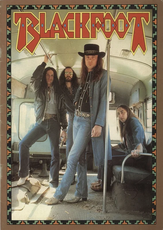 Blackfoot UK Tour UK Tour programme