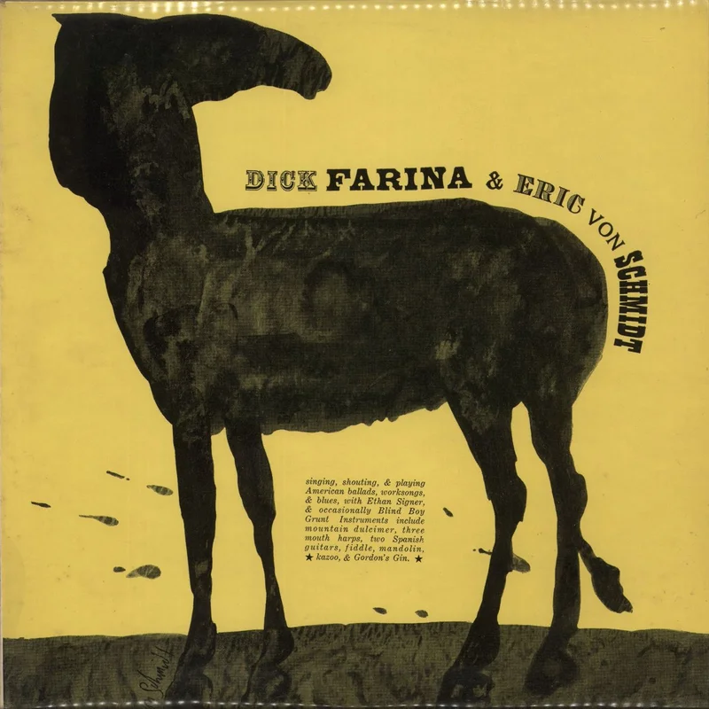 Blind Boy Grunt Dick Farina & Eric Von Schmidt - EX UK Vinyl LP