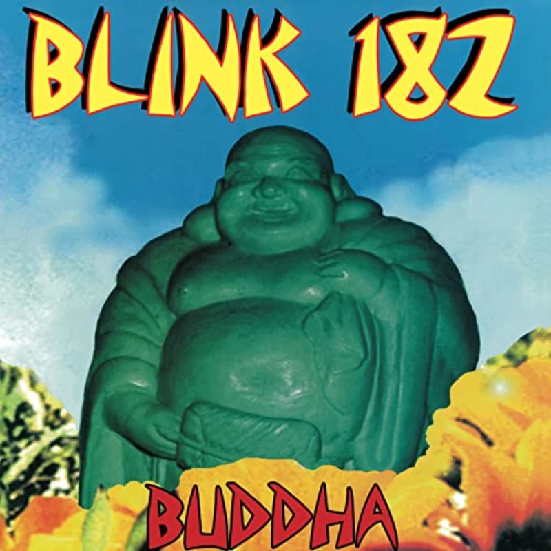 BLINK-182 BUDDHA - BLUE/RED SPLATTER