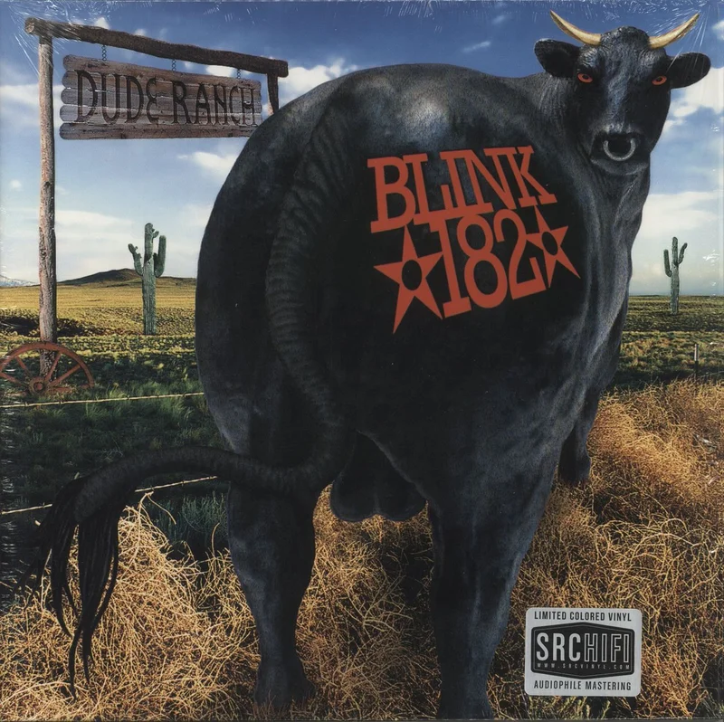 Blink 182 Dude Ranch - Red Vinyl UK Vinyl LP