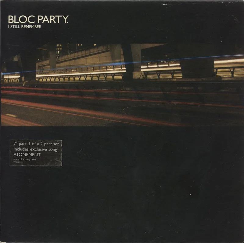Bloc Party I Still Remember - Double Pack UK 7" vinyl