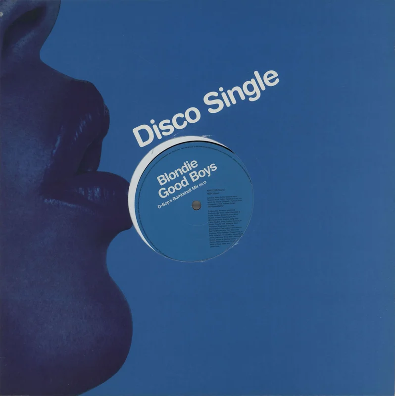 Blondie Good Boys - Blue Sleeve UK Promo 12" vinyl