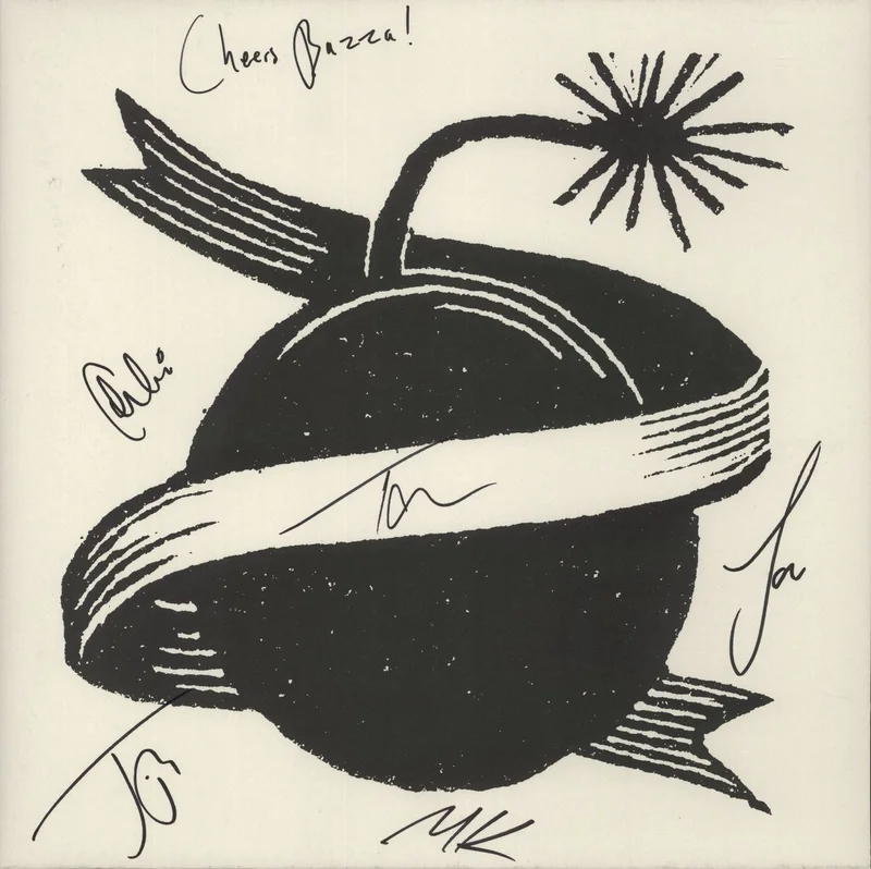 Blossoms Ribbon Around The Bomb - Gold Vinyl + Autographed UK Vinyl LP