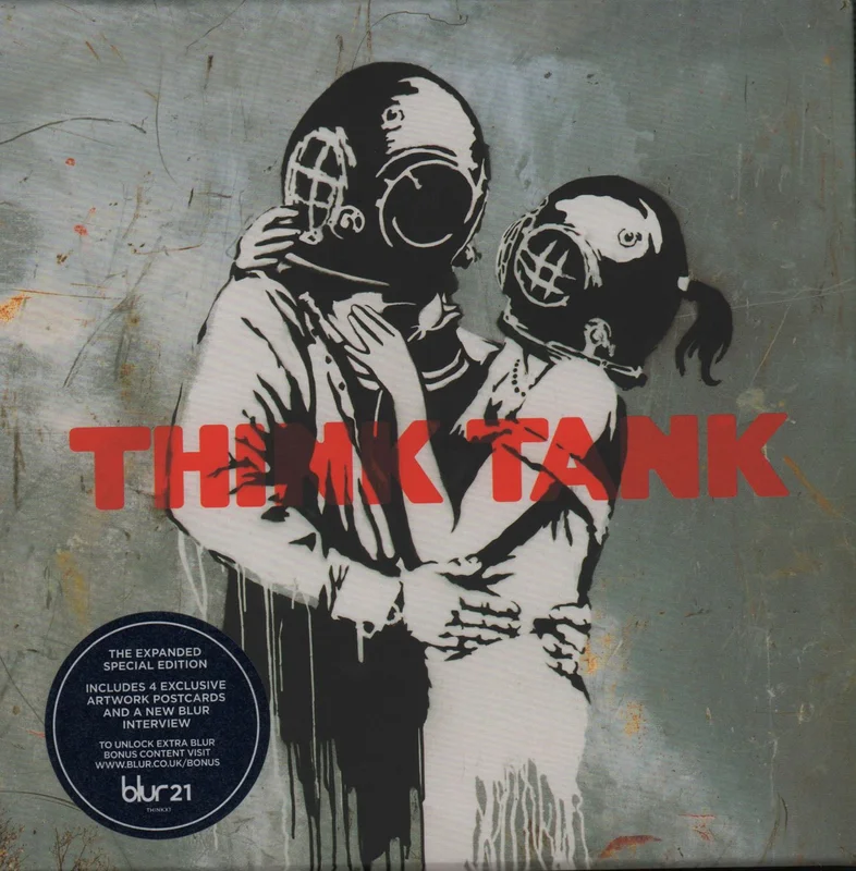 Blur Think Tank UK 2-CD album set