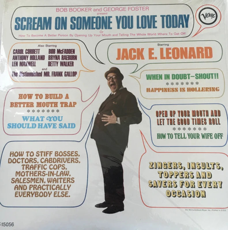 Bob Booker, George Foster - Scream On Someone You Love Today