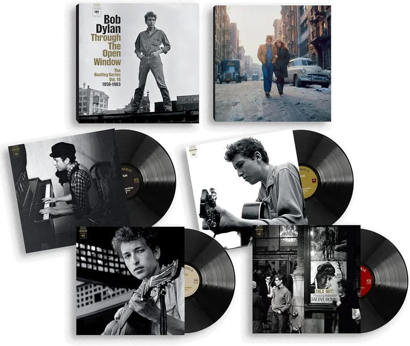 Bob Dylan Through The Open Window | The Bootleg Series Vol. 18: 1956-1963 - 4LP Set - Sealed UK 4-LP vinyl set