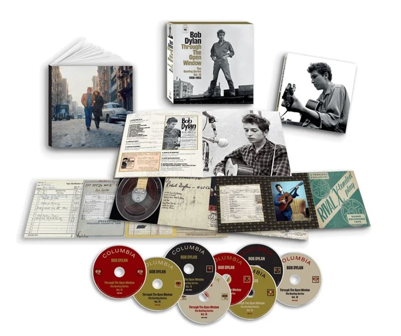 Bob Dylan Through The Open Window | The Bootleg Series Vol. 18: 1956-1963 - 8CD Deluxe Edition - Sealed UK Cd single boxset