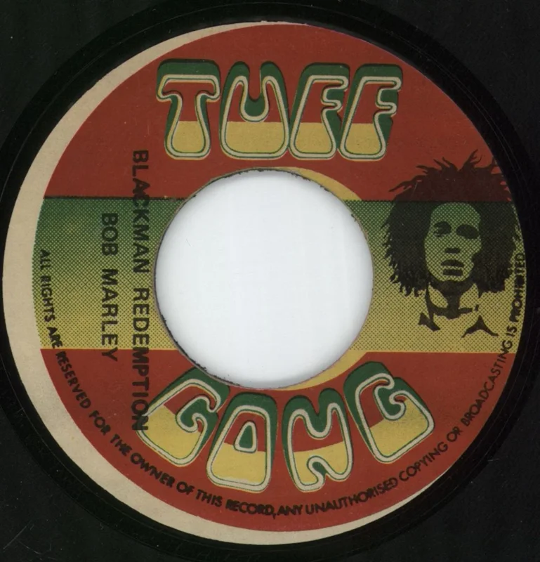 Bob Marley & The Wailers Blackman Redemption Jamaican 7" vinyl