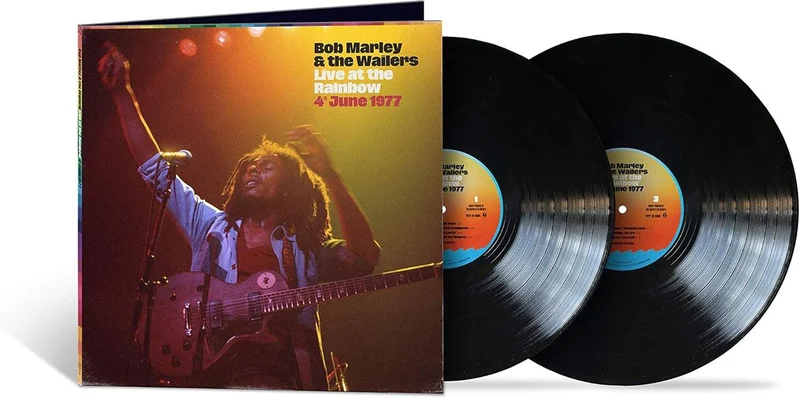 Bob Marley & The Wailers Live At The Rainbow 4th June 1977 - Black Vinyl - Sealed US 2-LP vinyl set
