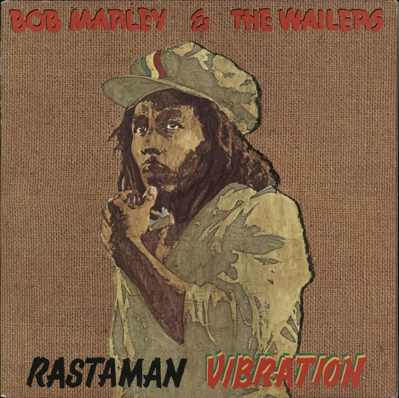 Bob Marley & The Wailers Rastaman Vibration - Blue Label US Vinyl LP