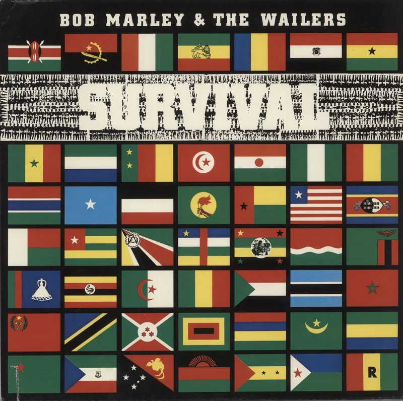 Bob Marley & The Wailers Survival Belgian Vinyl LP