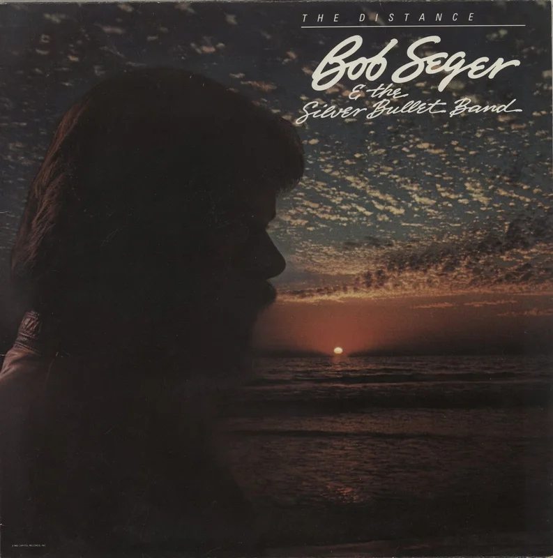 Bob Seger The Distance + inner French Vinyl LP