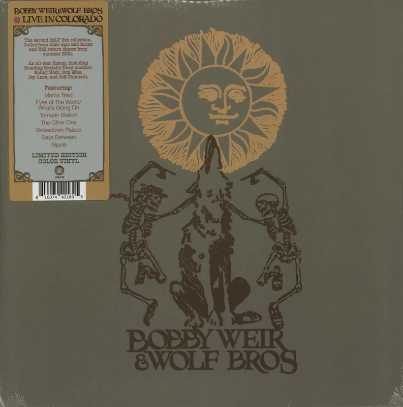 Bob Weir Live In Colorado Vol. 2 - Green/Red Vinyl - Sealed US 2-LP vinyl set