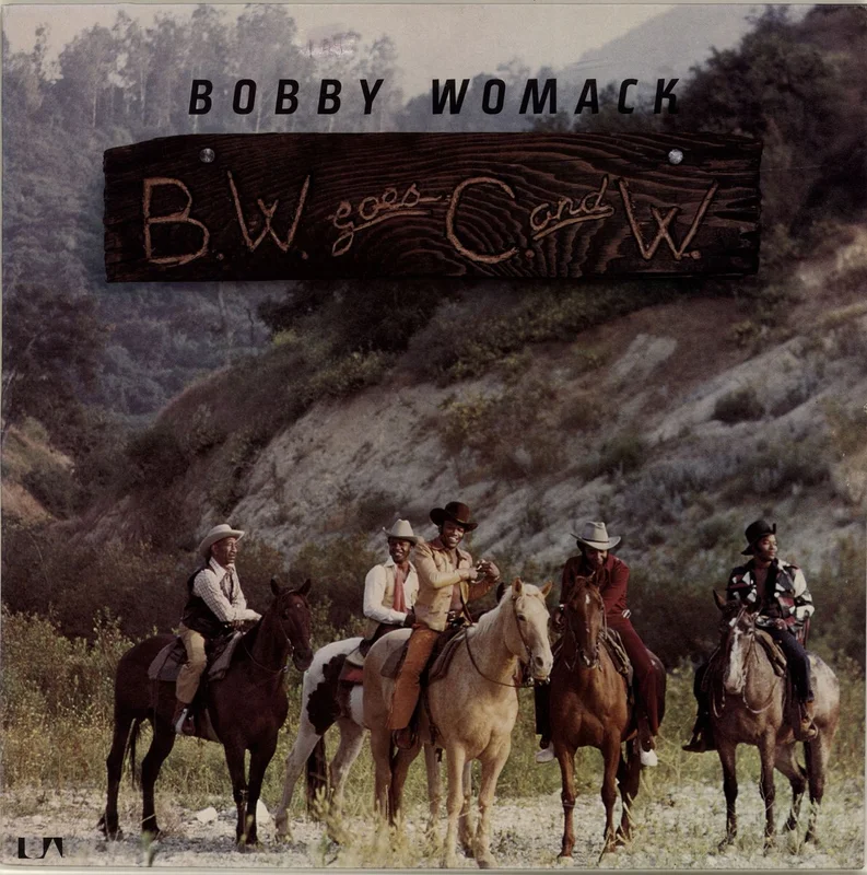 Bobby Womack BW Goes C & W UK Vinyl LP