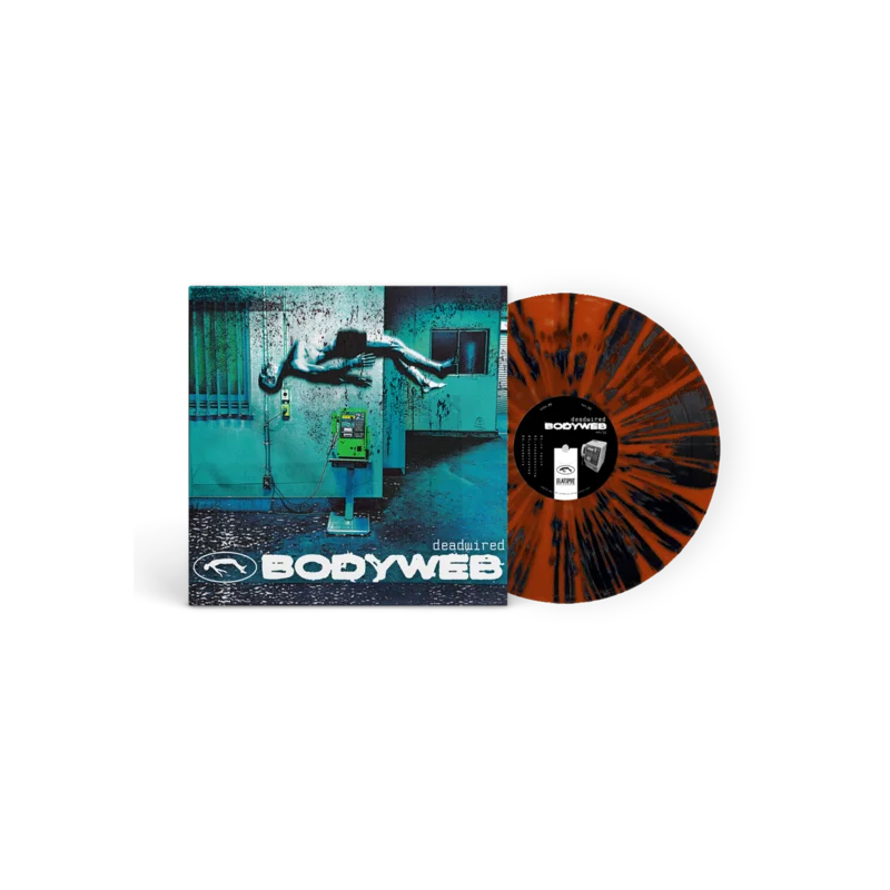 Bodyweb - deadwired Insomnia Orange Transparent w/ Black Splatter Vinyl