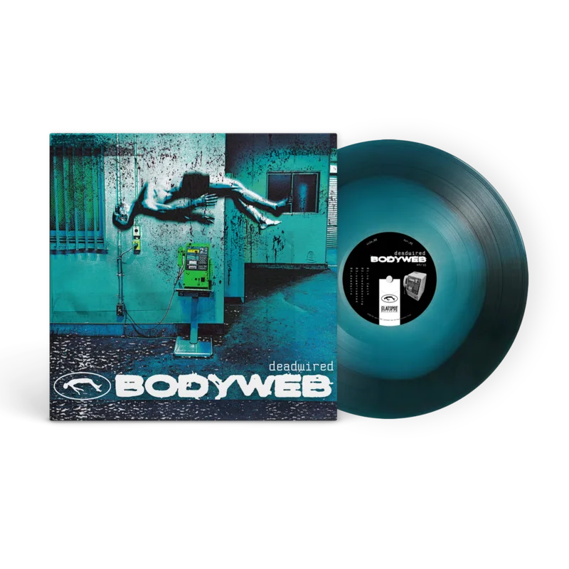Bodyweb - deadwired Sea Blue Transparent in Gray Opaque Vinyl