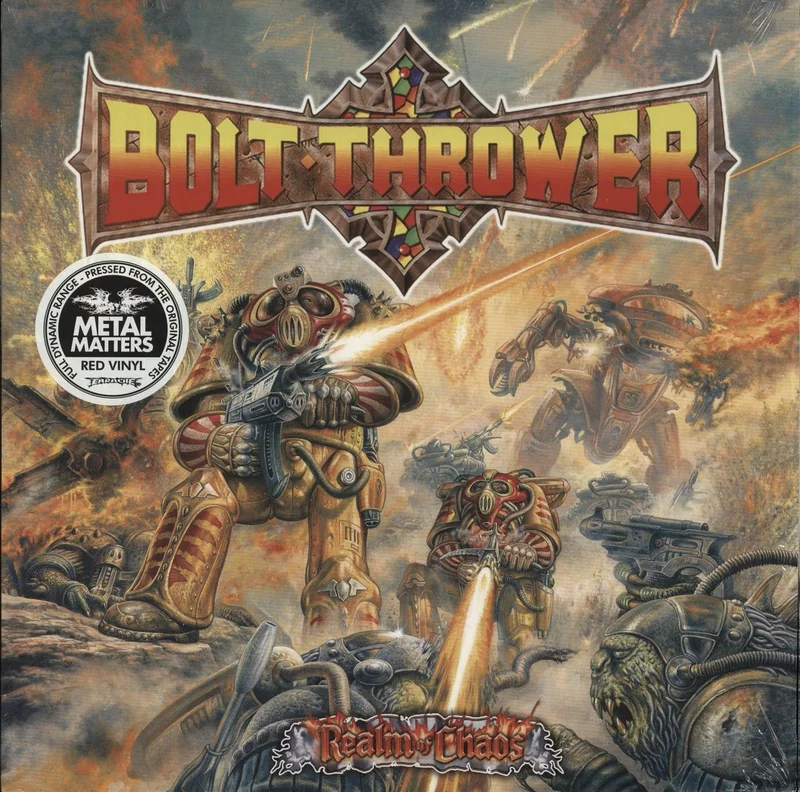 Bolt Thrower Realm Of Chaos - Red Vinyl UK Vinyl LP