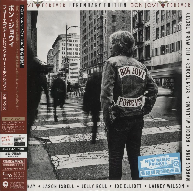Bon Jovi Forever | Legendary Edition - SHM-CD + Ticket Folder Japanese SHM CD