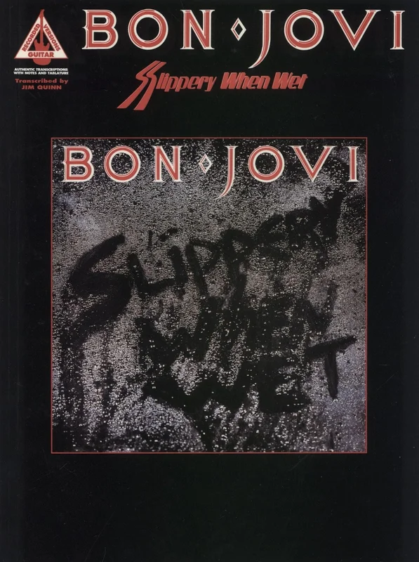 Bon Jovi Slippery When Wet Songbook US Book