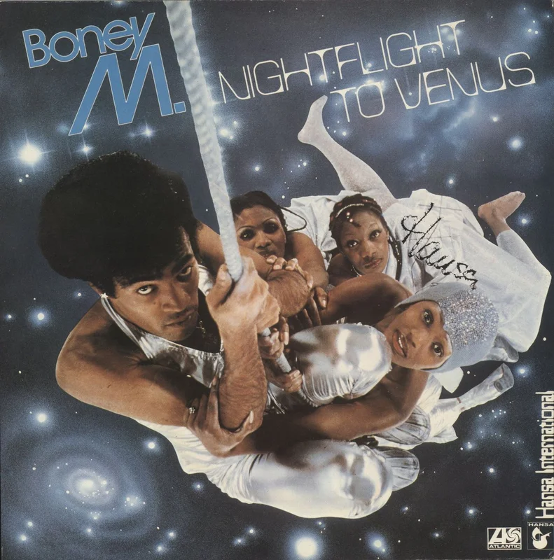 Boney M Nightflight To Venus - EX UK Vinyl LP