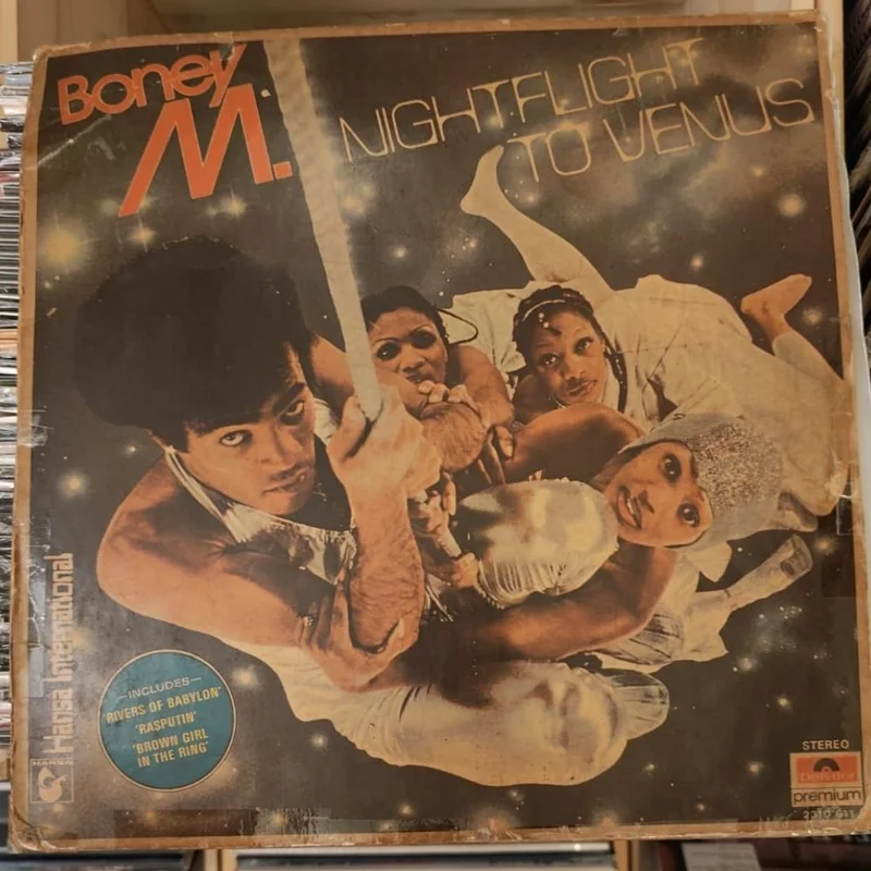 Boney M.  Nightflight To Venus (Indian pressing) (Used Vinyl - VG+) NJ Marketplace
