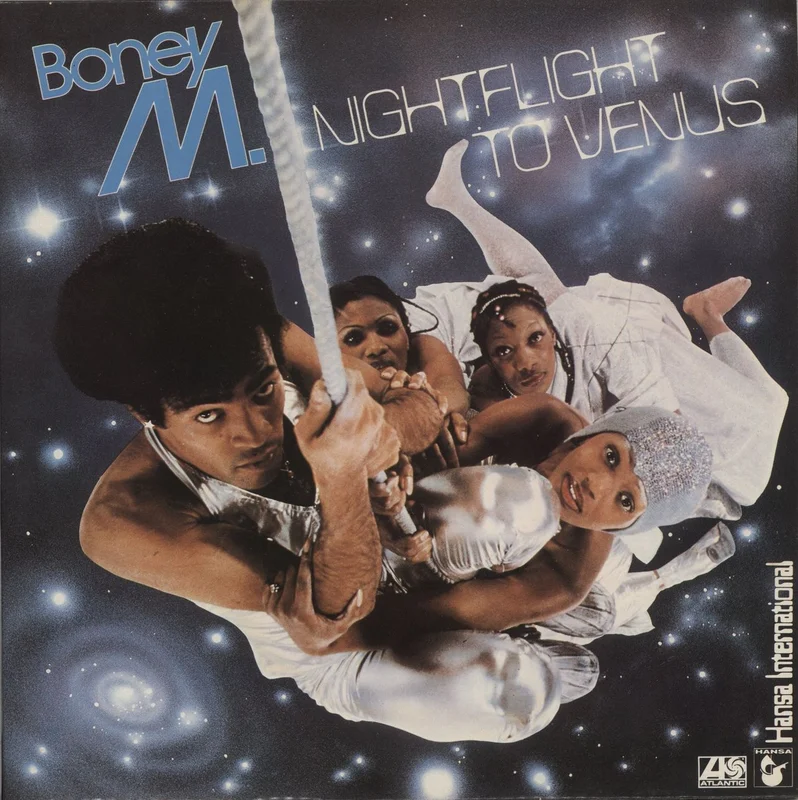 Boney M Nightflight To Venus UK Vinyl LP