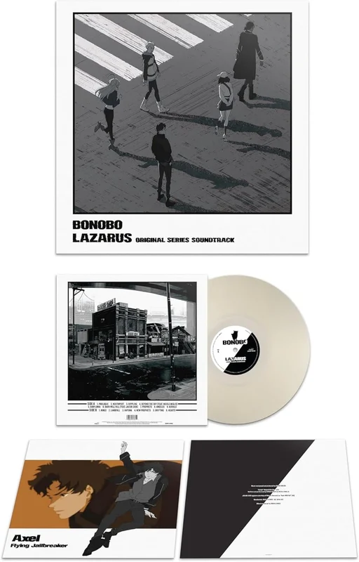 Bonobo Lazarus - Adult Swim Original Series Soundtrack - Milky Clear Vinyl - Sealed UK Vinyl LP