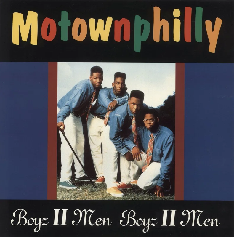 Boyz II Men Motownphilly UK Promo 12" vinyl