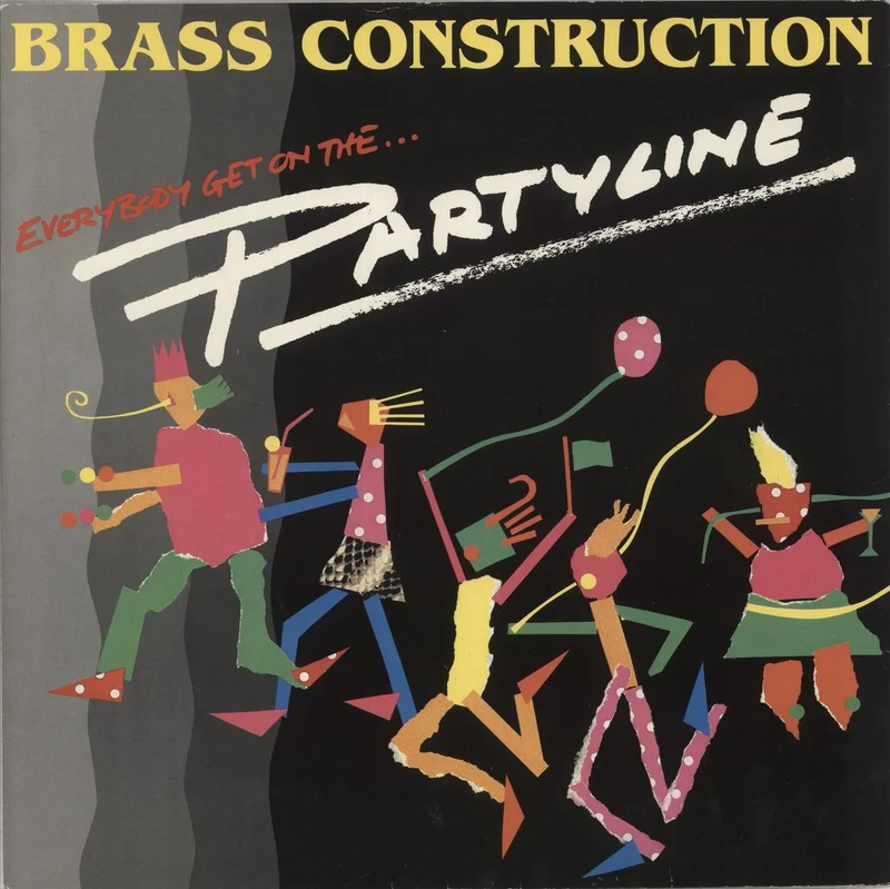 Brass Construction Partyline UK 12" vinyl