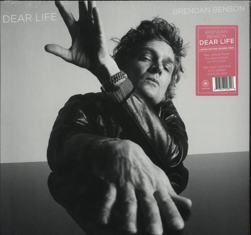 Brendan Benson Dear Life - Pink Vinyl - Sealed US Vinyl LP