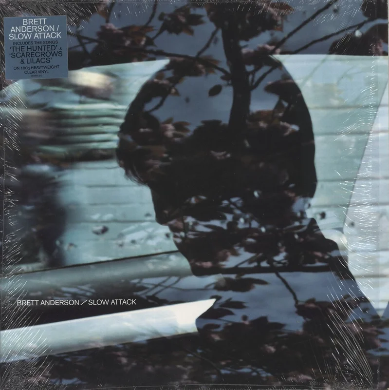 Brett Anderson Slow Attack - 180gm Clear Vinyl - Hype Stickered Shrink UK Vinyl LP