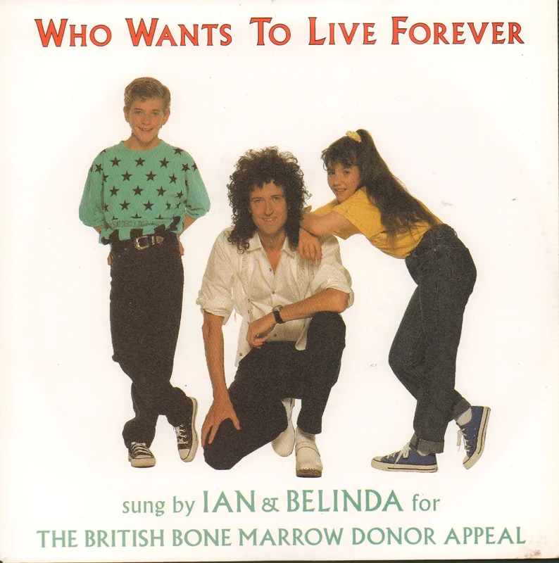 Brian May Who Wants To Live Forever - EX UK 7" vinyl