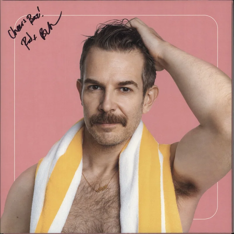 Bright Light Bright Light Enjoy Youth - Pink Vinyl - Autographed UK Vinyl LP